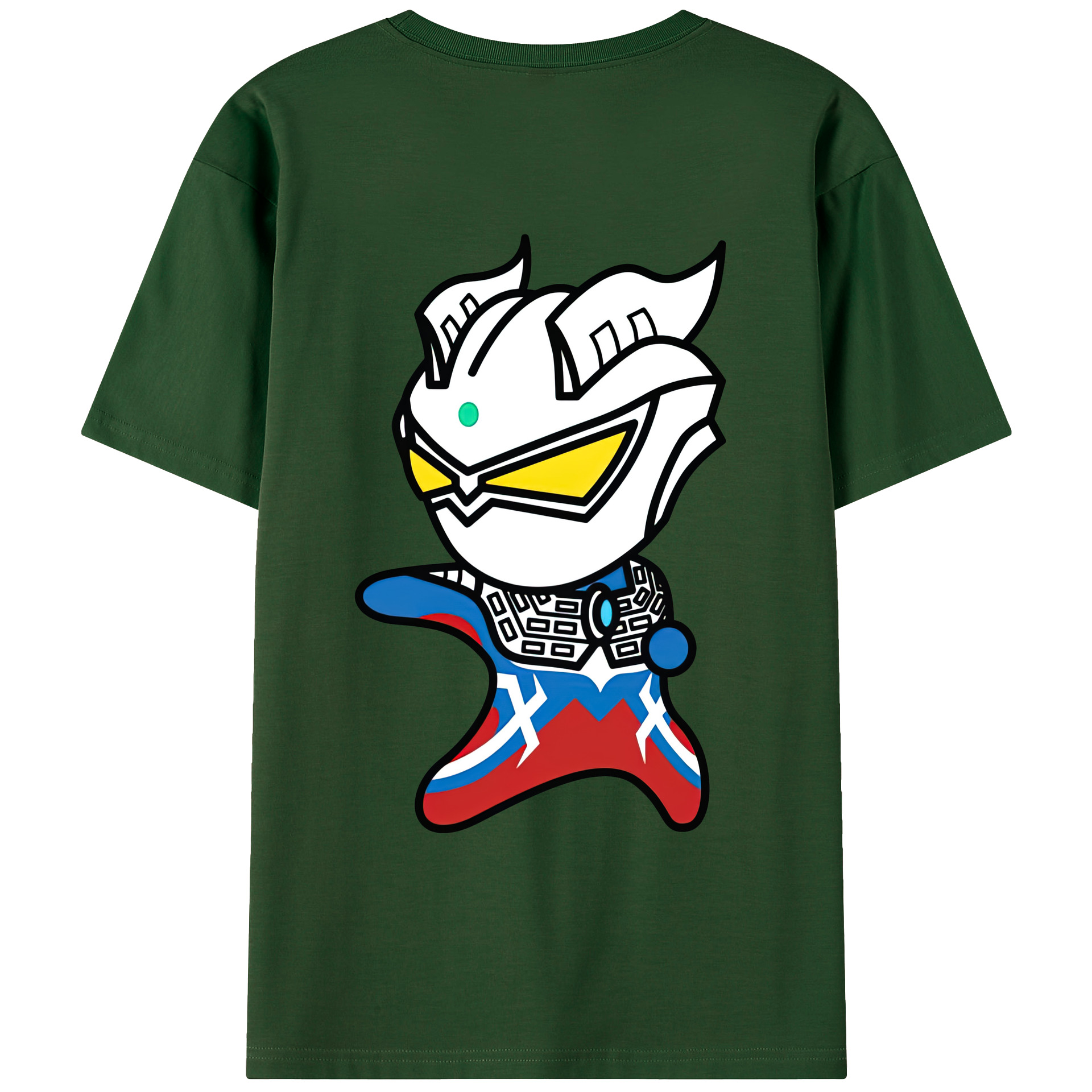 （画像用） ウルトラマン Ultraman 綿100％半袖Tシャツ（背面プリント）